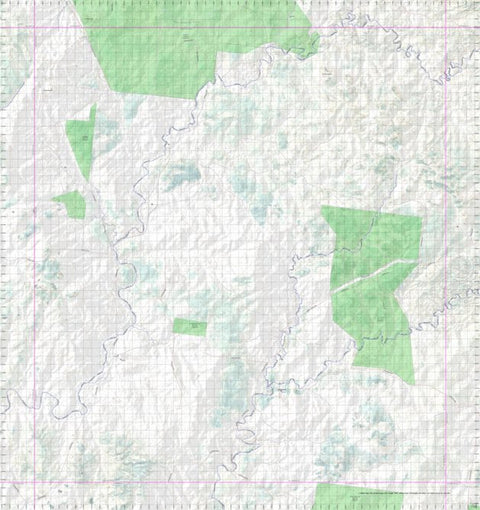 Getlost Map 8347 CHESTERTON Topographic Map V14d 1:75,000 QLD Preview 1