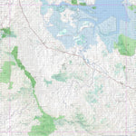 Getlost Map 9050 BAJOOL Topographic Map V14d 1:75,000 QLD Preview 1