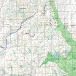 Getlost Map 9050 BAJOOL Topographic Map V14d 1:75,000 QLD Preview 3