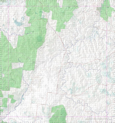 Getlost Map 9145 BOONDOOMA Topographic Map V14d 1:75,000 QLD Preview 1