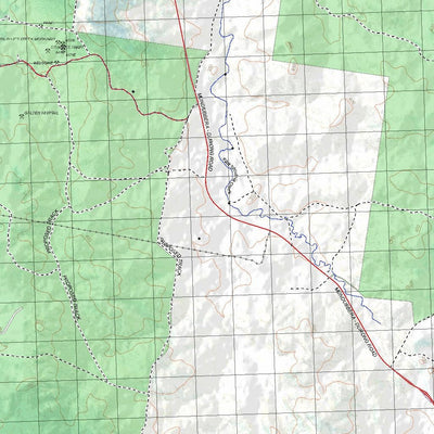 Getlost Map 9145 BOONDOOMA Topographic Map V14d 1:75,000 QLD Preview 3