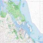 Getlost Map 9150 GLADSTONE Topographic Map V14d 1:75,000 QLD Preview 1