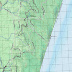 Getlost Map 9545 LAGUNA BAY Topographic Map V14d 1:75,000 QLD Preview 3