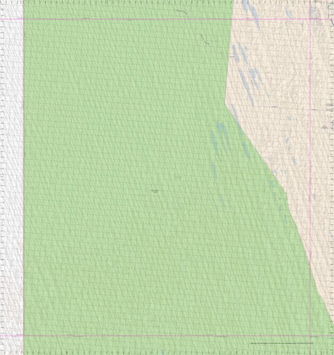 Getlost Map 6547 YALUMA Topographic Map V14d 1:75,000 QLD Preview 1