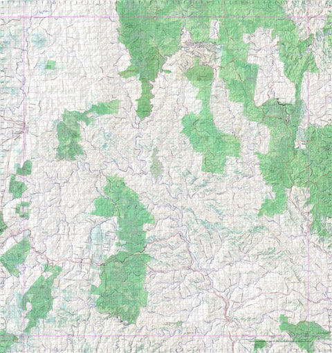 Getlost Map 9344 NANANGO Topographic Map V14d 1:75,000 QLD Preview 1