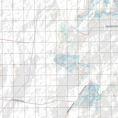 Getlost Map 8544 MUCKADILLA Topographic Map V14d 1:75,000 QLD Preview 2