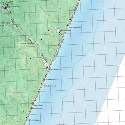 Getlost Map 9547 HAPPY VALLEY Topographic Map V14d 1:75,000 QLD Preview 2