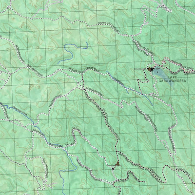 Getlost Map 9547 HAPPY VALLEY Topographic Map V14d 1:75,000 QLD Preview 3