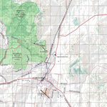Getlost Map 8549 SPRINGSURE Topographic Map V14d 1:75,000 QLD Preview 3