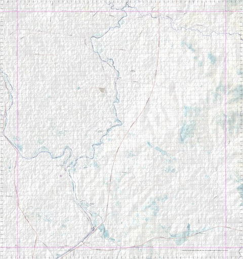 Getlost Map 8642 BURGORAH Topographic Map V14d 1:75,000 QLD Preview 1