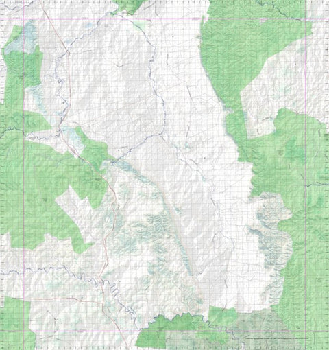 Getlost Map 8647 ARCADIA Topographic Map V14d 1:75,000 QLD Preview 1