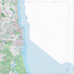 Getlost Map 9544 CALOUNDRA Topographic Map V14d 1:75,000 QLD Preview 1