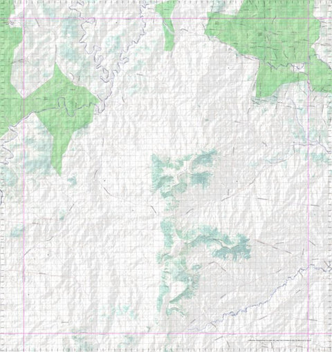 Getlost Map 8546 WOMBLEBANK Topographic Map V14d 1:75,000 QLD Preview 1