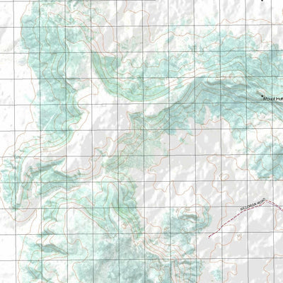 Getlost Map 8546 WOMBLEBANK Topographic Map V14d 1:75,000 QLD Preview 3