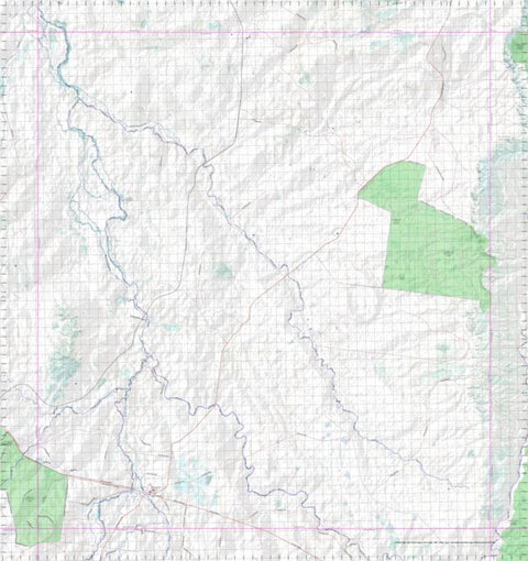 Getlost Map 8649 ROLLESTON Topographic Map V14d 1:75,000 QLD Preview 1