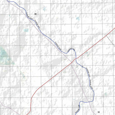 Getlost Map 8649 ROLLESTON Topographic Map V14d 1:75,000 QLD Preview 2