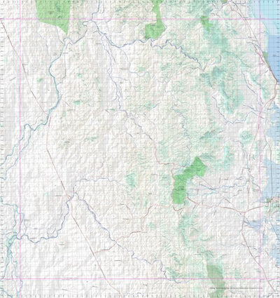 Getlost Map 8753 CONNORS RANGE Topographic Map V14d 1:75,000 QLD Preview 1