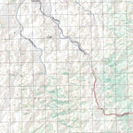 Getlost Map 8753 CONNORS RANGE Topographic Map V14d 1:75,000 QLD Preview 2
