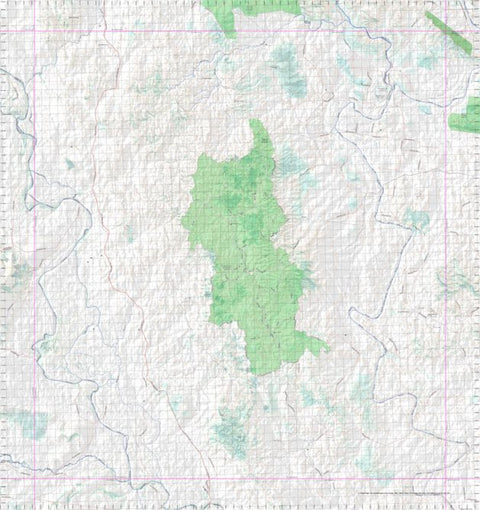 Getlost Map 8851 ROOKWOOD Topographic Map V14d 1:75,000 QLD Preview 1
