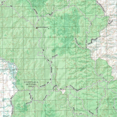 Getlost Map 8851 ROOKWOOD Topographic Map V14d 1:75,000 QLD Preview 2
