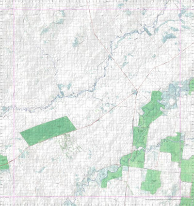 Getlost Map 8942 MOONIE Topographic Map V14d 1:75,000 QLD Preview 1