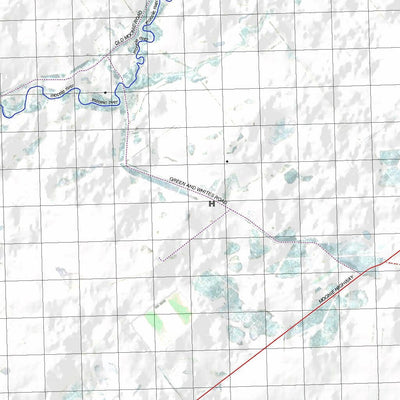 Getlost Map 8942 MOONIE Topographic Map V14d 1:75,000 QLD Preview 2