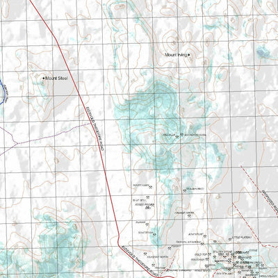 Getlost Map 8947 CRACOW Topographic Map V14d 1:75,000 QLD Preview 2