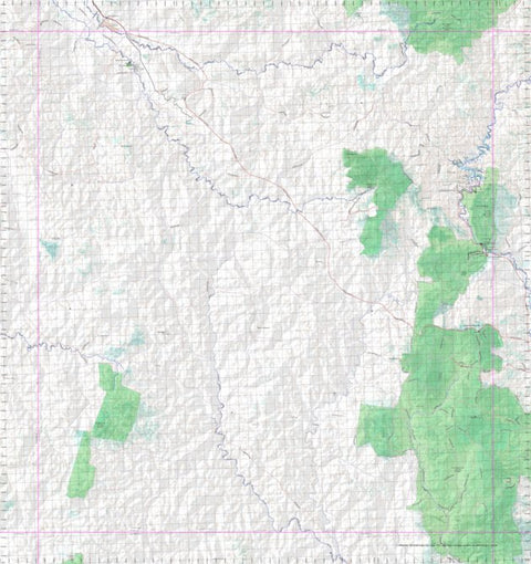 Getlost Map 9048 SCORIA Topographic Map V14d 1:75,000 QLD Preview 1