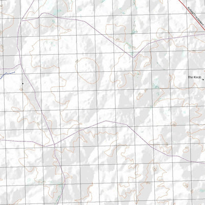Getlost Map 9048 SCORIA Topographic Map V14d 1:75,000 QLD Preview 2