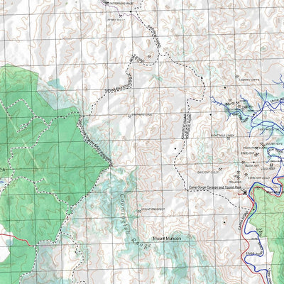 Getlost Map 9048 SCORIA Topographic Map V14d 1:75,000 QLD Preview 3