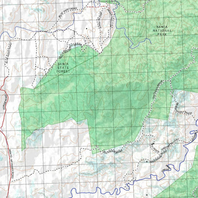 Getlost Map 9147 EIDSVOLD Topographic Map V14d 1:75,000 QLD Preview 3