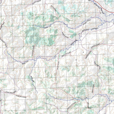 Getlost Map 9243 OAKEY Topographic Map V14d 1:75,000 QLD Preview 3