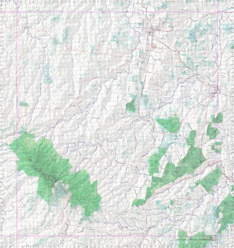 Getlost Map 9244 KINGAROY Topographic Map V14d 1:75,000 QLD Preview 1