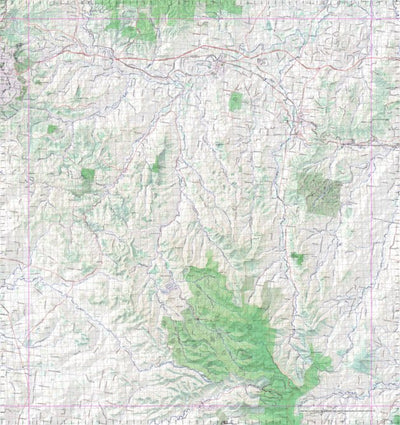 Getlost Map 9342 HELIDON Topographic Map V14d 1:75,000 QLD Preview 1