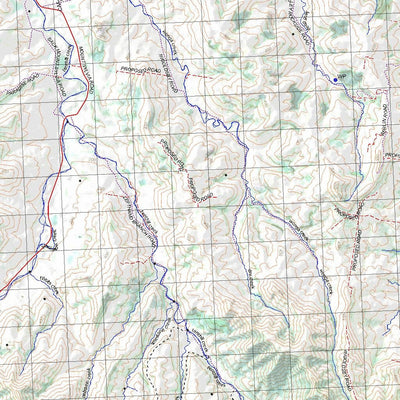 Getlost Map 9342 HELIDON Topographic Map V14d 1:75,000 QLD Preview 2