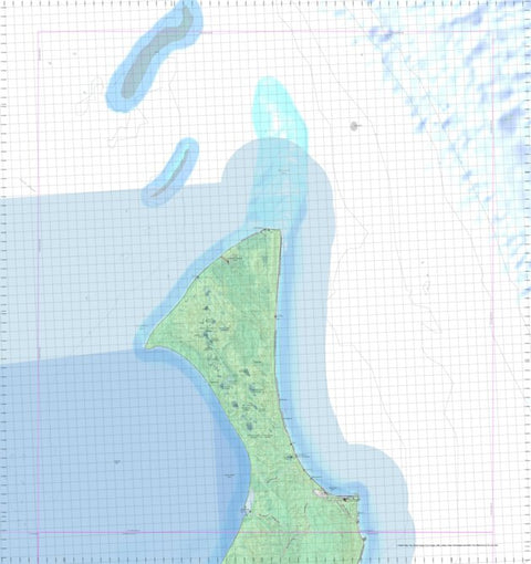 Getlost Map 9548 WADDY POINT Topographic Map V14d 1:75,000 QLD Preview 1