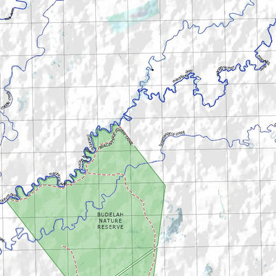 Getlost Map 8740 BURRENBAR Topographic Map V14d 1:75,000 NSW Preview 2
