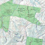 Getlost Map 9239 CLIVE Topographic Map V14d 1:75,000 NSW Preview 2