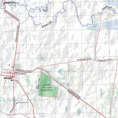 Getlost Map 8840 BOOMI Topographic Map V14d 1:75,000 NSW Preview 3