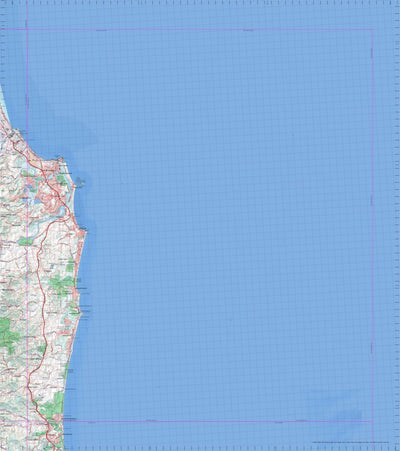 Getlost Map 9641 TWEED HEADS Topographic Map V14d 1:75,000 NSW Preview 1