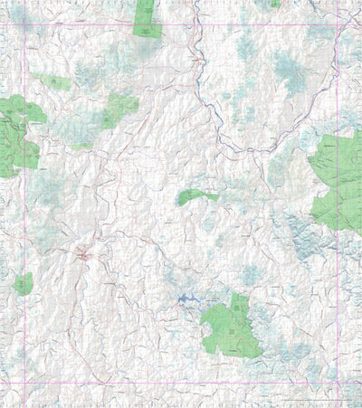 Getlost Map 9139 ASHFORD Topographic Map V14d 1:75,000 NSW Preview 1