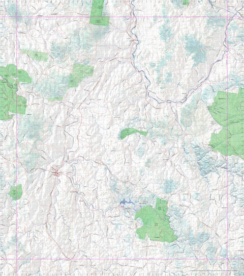 Getlost Map 9139 ASHFORD Topographic Map V14d 1:75,000 NSW Preview 1