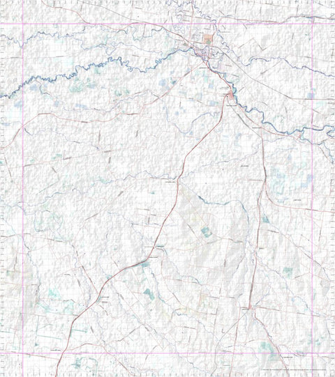 Getlost Map 8940 GOONDIWINDI Topographic Map V14d 1:75,000 NSW Preview 1