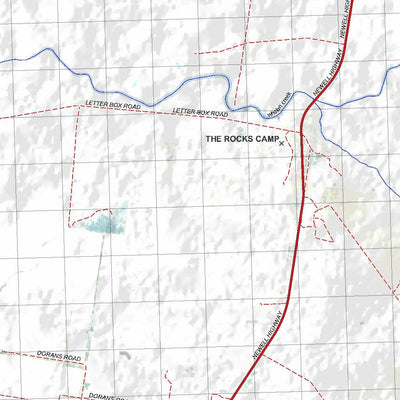 Getlost Map 8940 GOONDIWINDI Topographic Map V14d 1:75,000 NSW Preview 2
