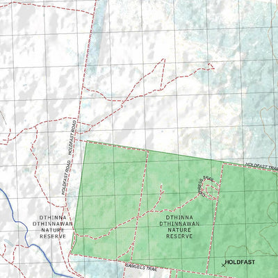 Getlost Map 9040 YETMAN Topographic Map V14d 1:75,000 NSW Preview 2