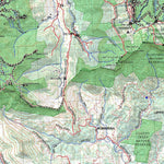 Getlost Map 9541 MURWILLUMBAH Topographic Map V14d 1:75,000 NSW Preview 2