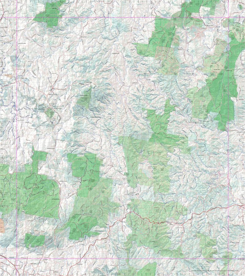 Getlost Map 9340 DRAKE Topographic Map V14d 1:75,000 NSW Preview 1