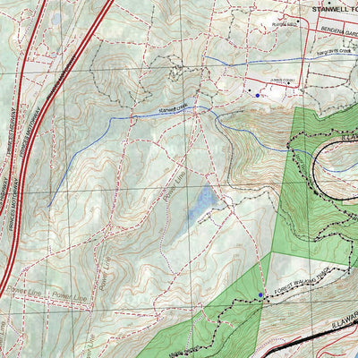 Getlost Map 9029-1S Appin Topographic Map V14d 1:25,000 NSW Preview 3