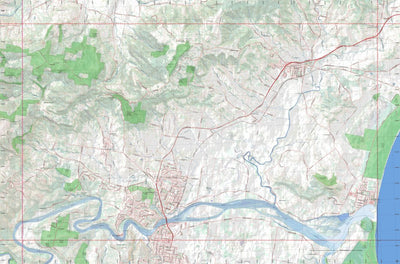 Getlost Map 9028-3N Berry Topographic Map V14d 1:25,000 NSW Preview 1
