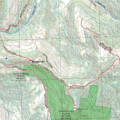 Getlost Map 9028-3N Berry Topographic Map V14d 1:25,000 NSW Preview 3